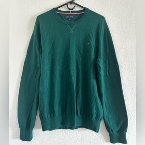 Tommy Hilfiger green sweater